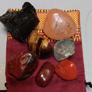 Courage Crystal Set with Pouch